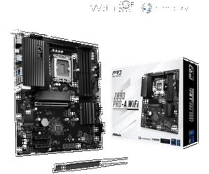 ASRock Z890 Pro-A WiFi, Intel Z890 Mainboard, Sockel LGA 1851, Intel Z890, ATX, DDR5-90-MXBP60-A0UAYZ